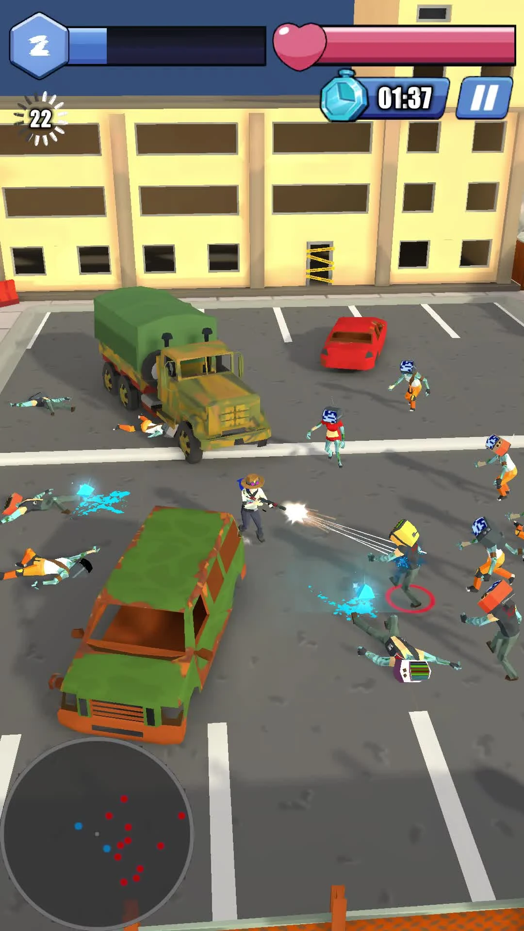ZombTube: Last Hero Zombie War screenshot
