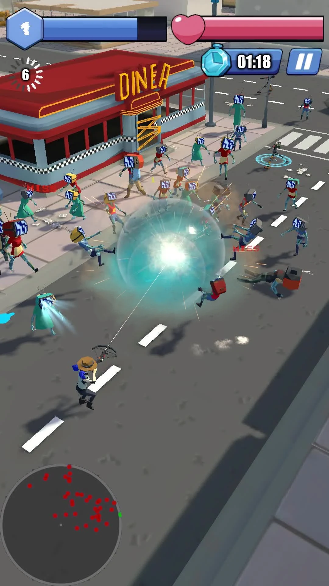 ZombTube: Last Hero Zombie War screenshot