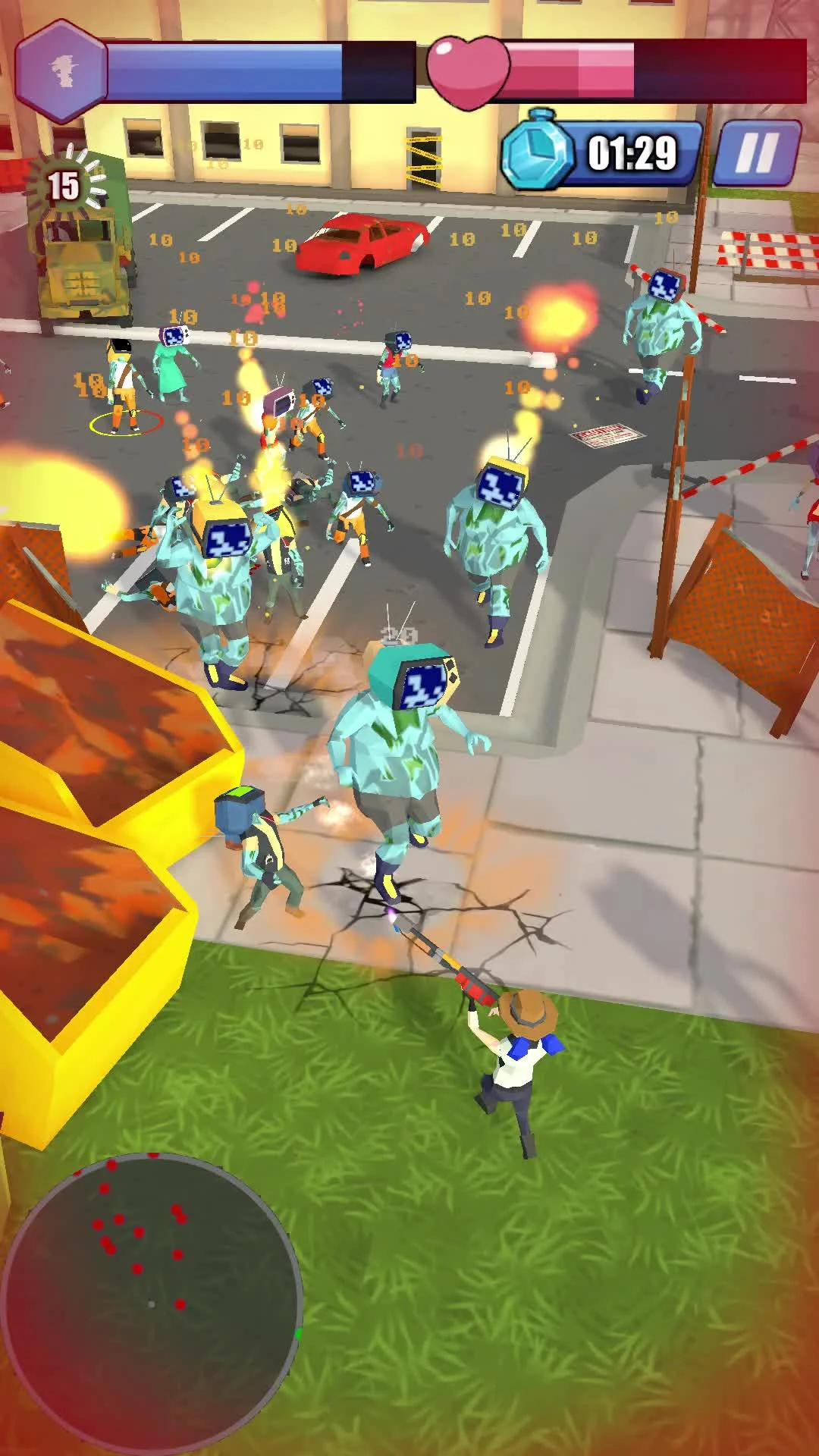 ZombTube: Last Hero Zombie War screenshot